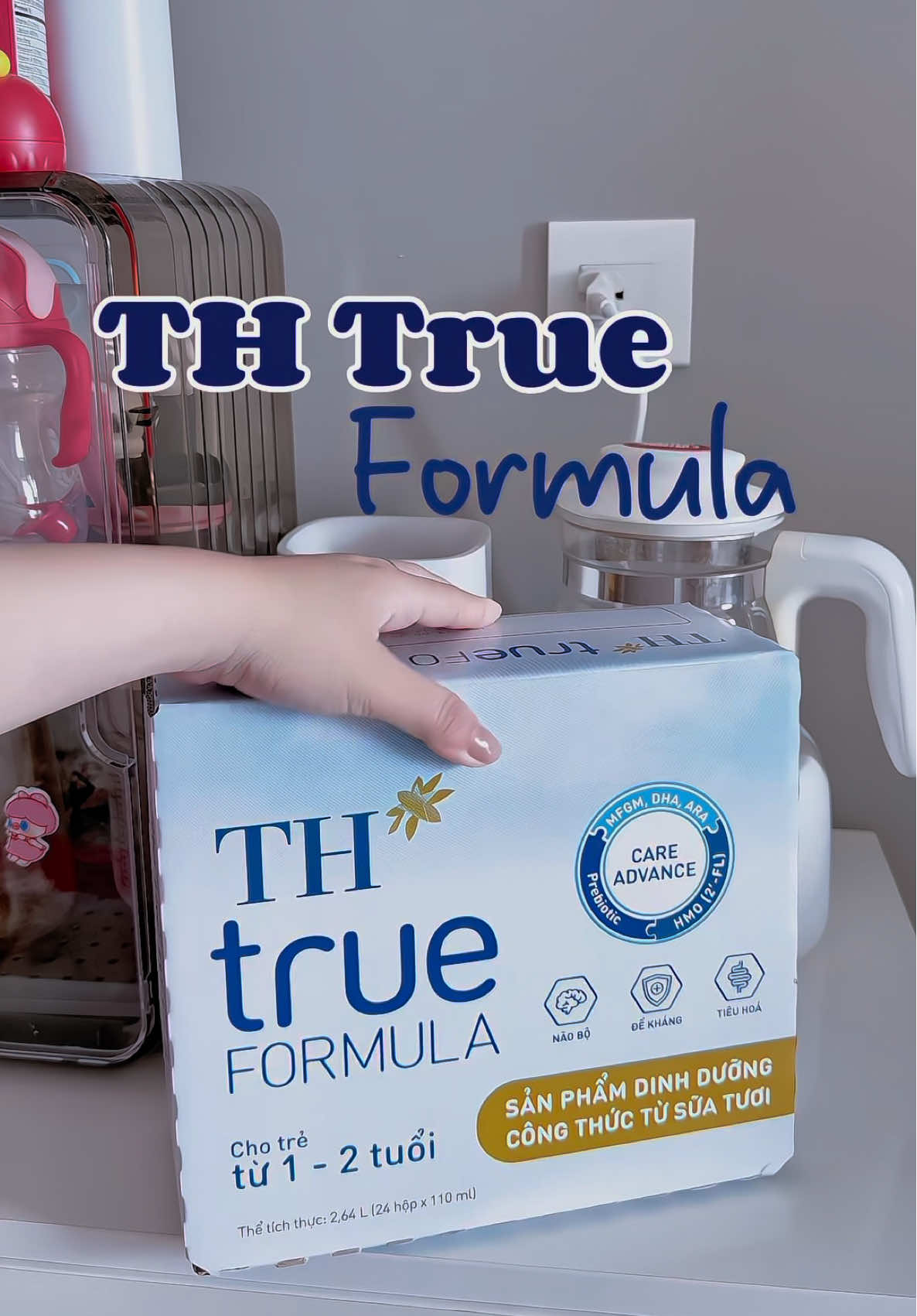 Cho dặm thử ai dè bã mê rất mê 🤪  #thtrueformula #thtruemilk #thtruemart #suatuoicongthuc #1tuoi #xuhuong #ilovetiktok 