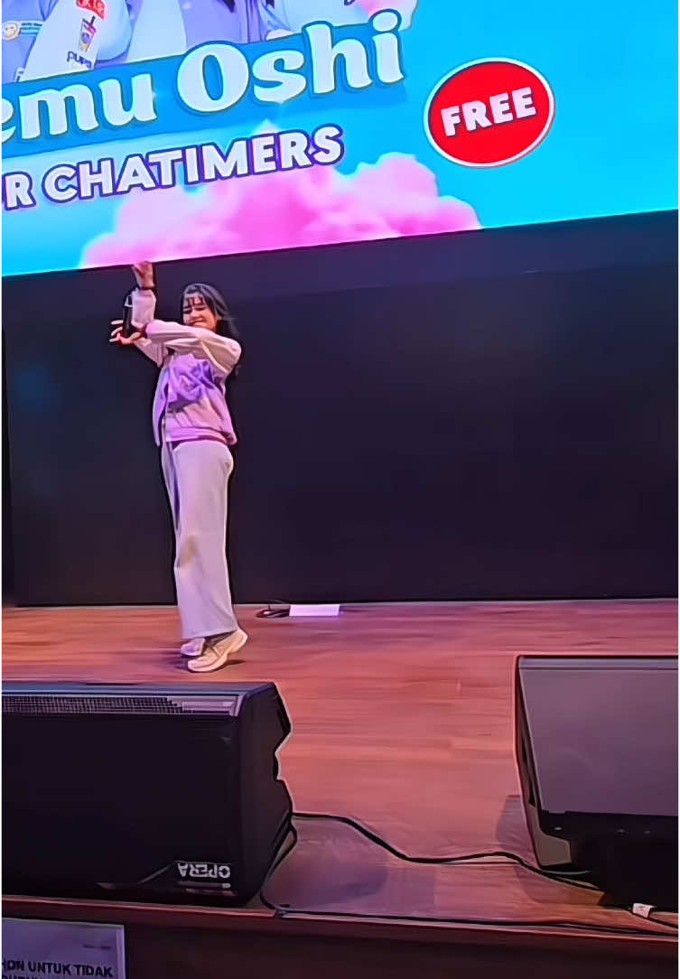 Ka indah jamet WKWK. sc live: fadil indonesia #indahjkt48 #jkt48 #chatime 