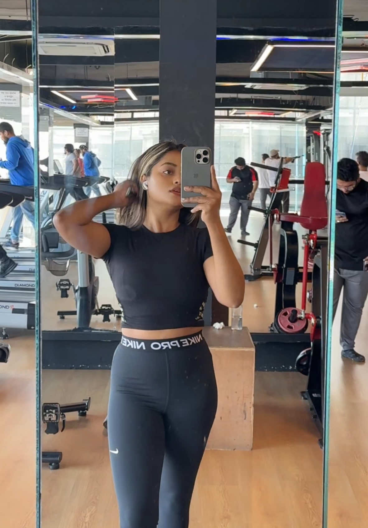 ❤️ #shakilaparvin #workout #gym 