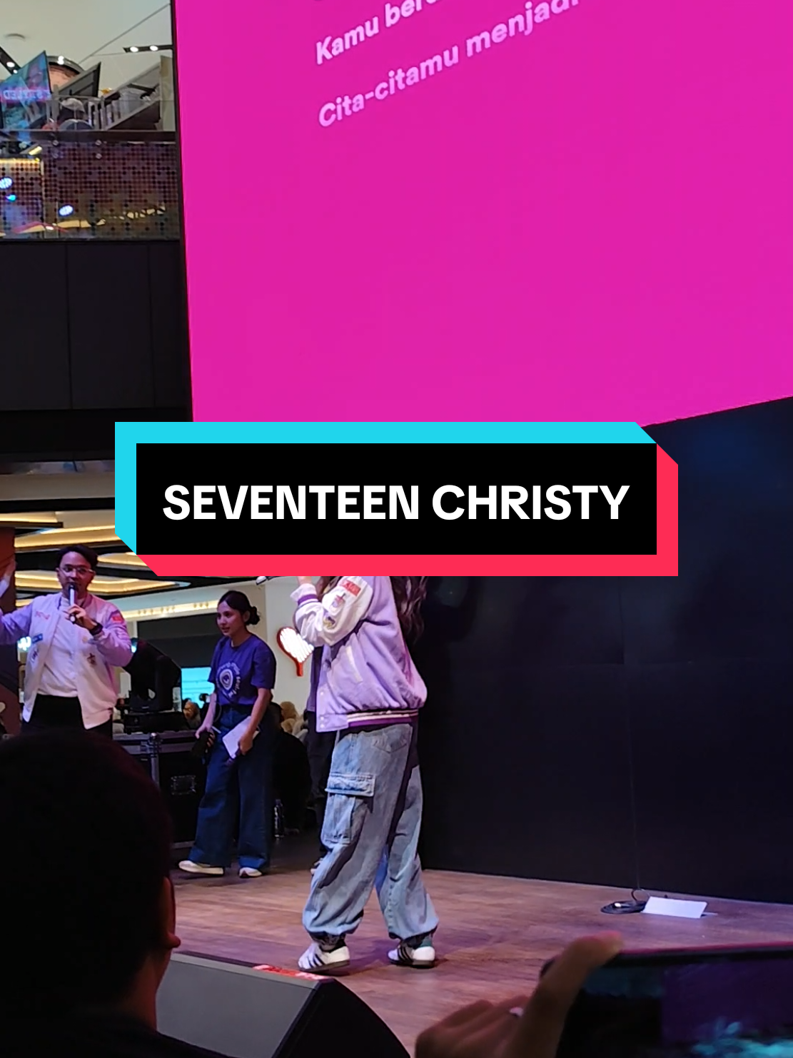 [ FANCAM ] @christyjkt48  - Seventeen at Event Chatime X JKT48 📍 Pakuwon Mall Bekasi #fyp #fypage #jkt48 #jkt48newera #christyjkt48 