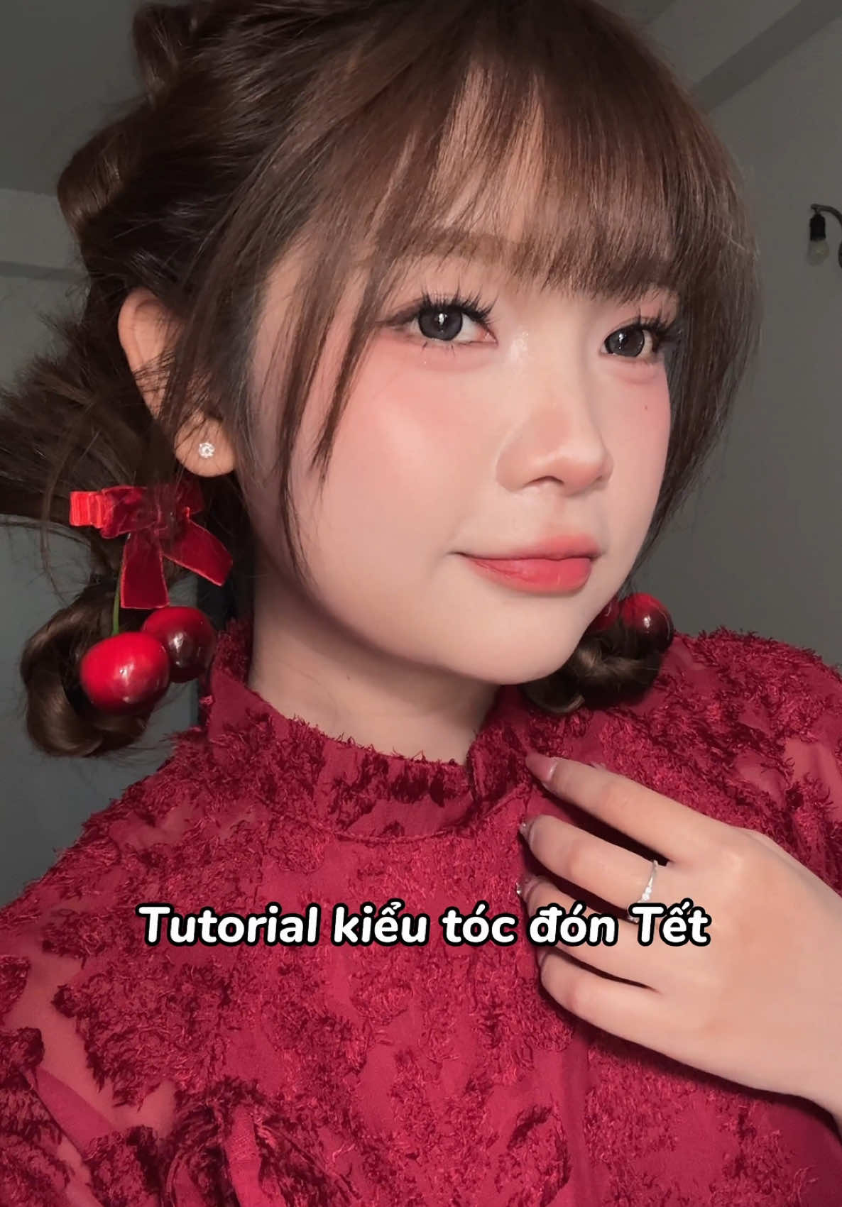 Bà nào thích kiểu cute, dễ thương, hack tuổi thì triển iiii #hairstyle #hairtutorial #goclamdep 