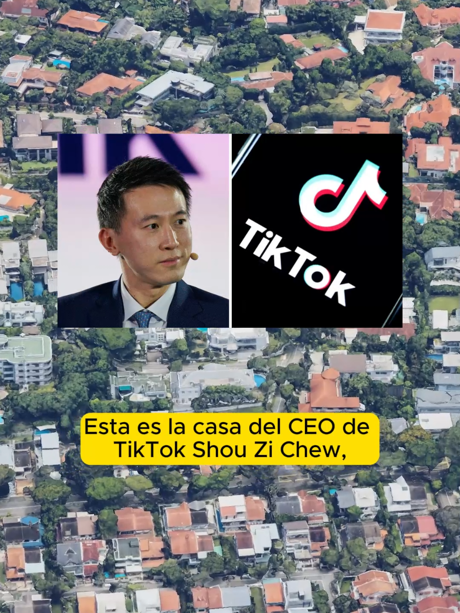 La residencia de Shou Zi Chew, CEO de TikTok 📱🏡 #tiktok #shouzichew #mansion #singapur #noticia #ultimahora #estadosunidos #usa #prohibicion 