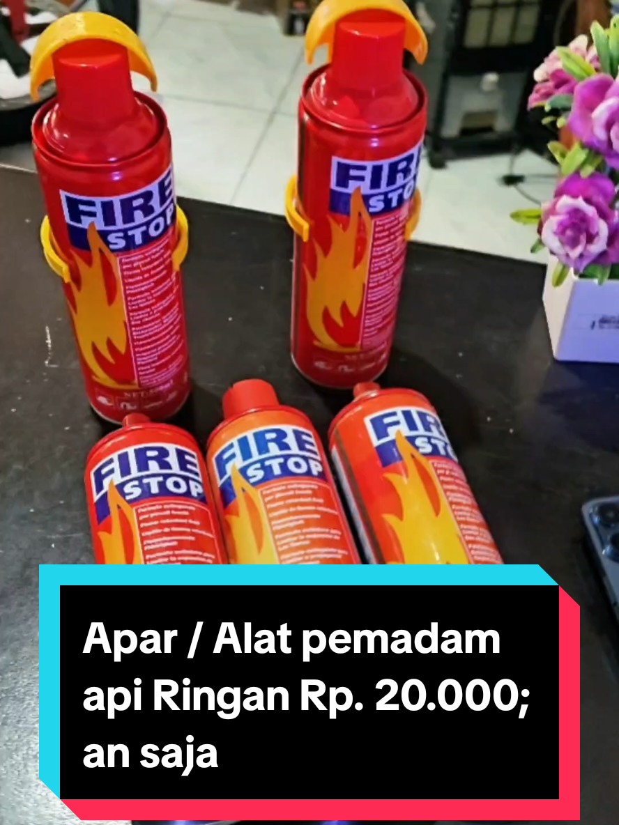 APAR FIRE STOP Alat Pemadam Api Ringan Harga murah Rp. 22.000; . PENTING Di pasang di Mobil Motor, Toko, warung  dan Penting Di rumah . Beli Banyak lebih murah Beli di keranjang kuning ya . #apar  #aparmurah  #alatpemadam  #firestop   #spareparts  #sepedamotor #acecoriesmotor  #vidioviral #fyp #masukberanda 