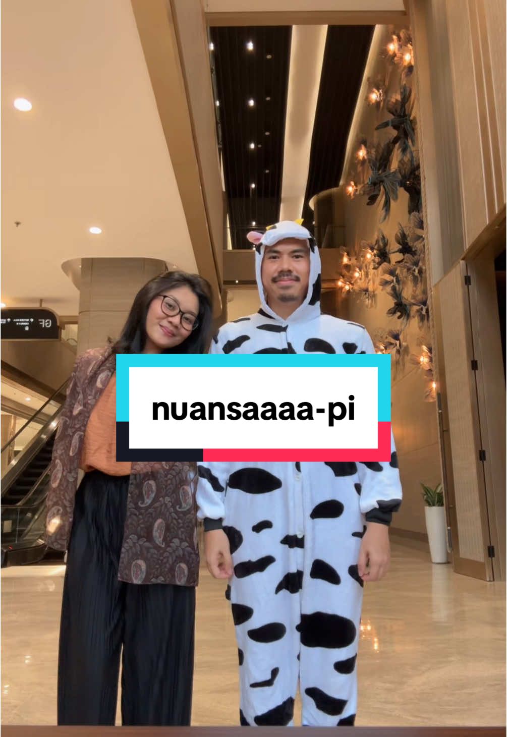 ketika pacarku jadi sapi 🐮🤏🏼  kenapa kyut?!!