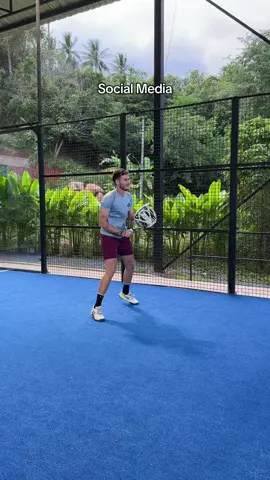 Social Media Vs Reality 🎾😂 #padelfun #padelhumor #padeltime 