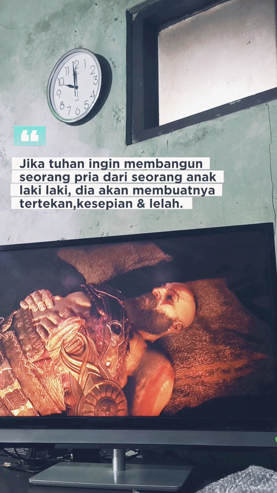 Setiap ujian yang datang bukanlah hukuman,melainkan proses pembentukan. #capcut #fyp #foryoupag #godofwar #PS4 #godofwarragnarok #karawang #vibes #fypp 