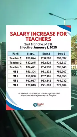 Salary Increase for Teachers #sirjstories 