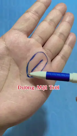 Đường chỉ tay may mắn