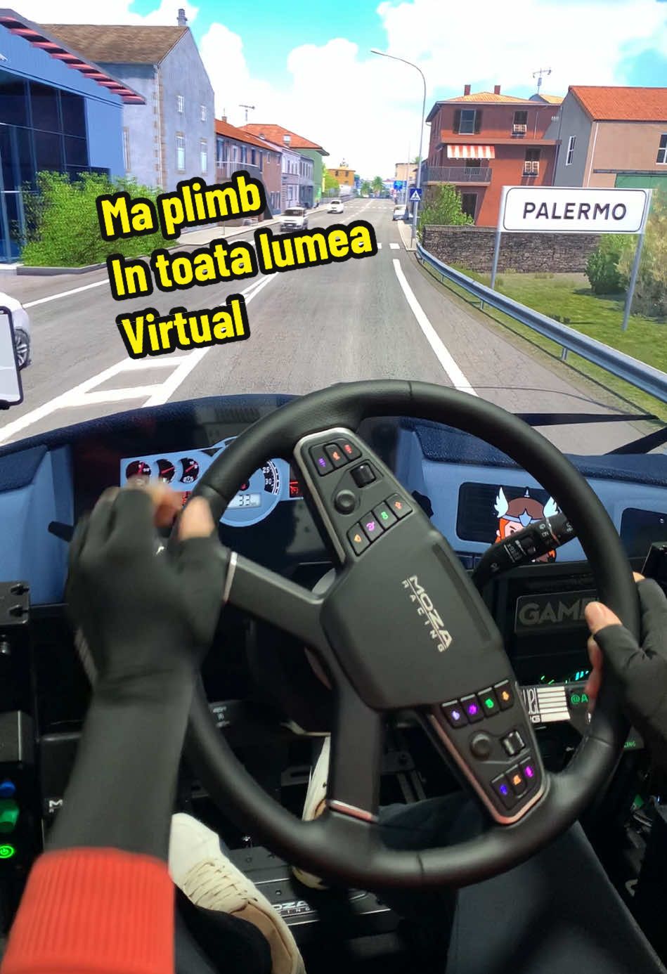 Rolul unui Joc Video este sa te relaxeze dupa o zi grea ! Daca jocul tau nu face asta cauta altul! #nextlevelracing #mozaracing #steeringwheel #drivingsimulator #eurotrucksimulator2 #ets2 #beamng 