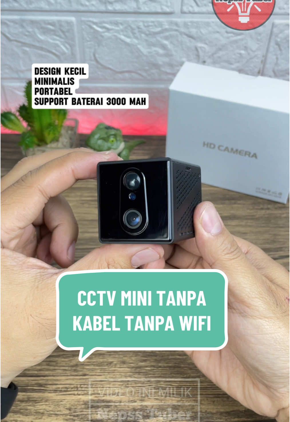 CCTV Mini Tersembunyi Yang Paling Banyak Dicari Di Toko Online #cctv #cctvmini #cctvtanpakabel #cctvtanpawifi #vstarcam #vstarcam4g #cb75 #fyp 