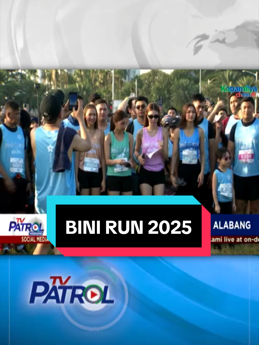 #bini #binirun2025 #blooms #update #tvp #tvpatrol #abscbn