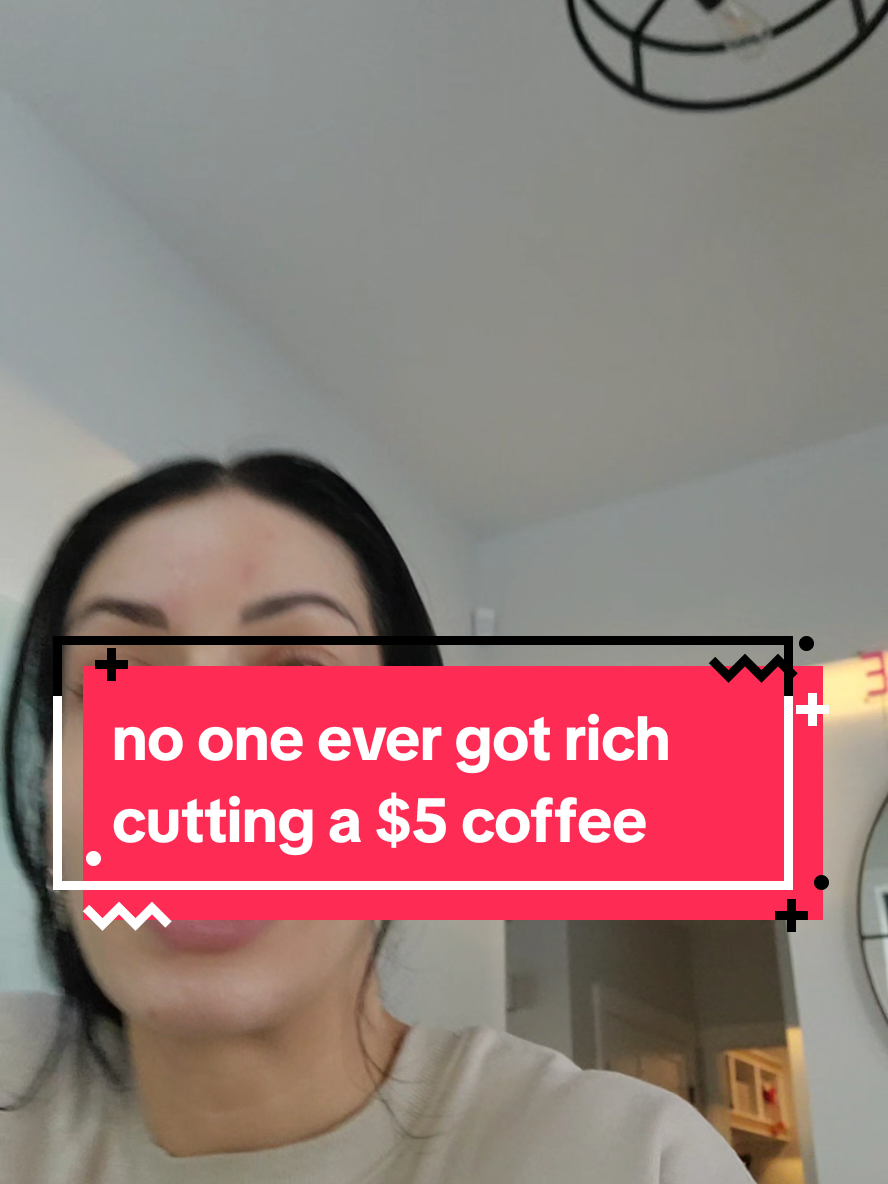 No one ever got rich giving up a $5 coffee, but they did get rich investing into the companies that sell the coffee. Lesson: stop sweating the small stuff that brings you joy and focus on the big moves, like negotiating your salary, negatotiating your bills, and investing 🔥 Ready to learn? Start your journey on our website 🫶