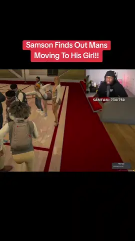 Samson finds out man is moving to his girl!! #fyp #gtarp #roleplay #gta #gaming #gtaonline #100k #pcgaming @samham 