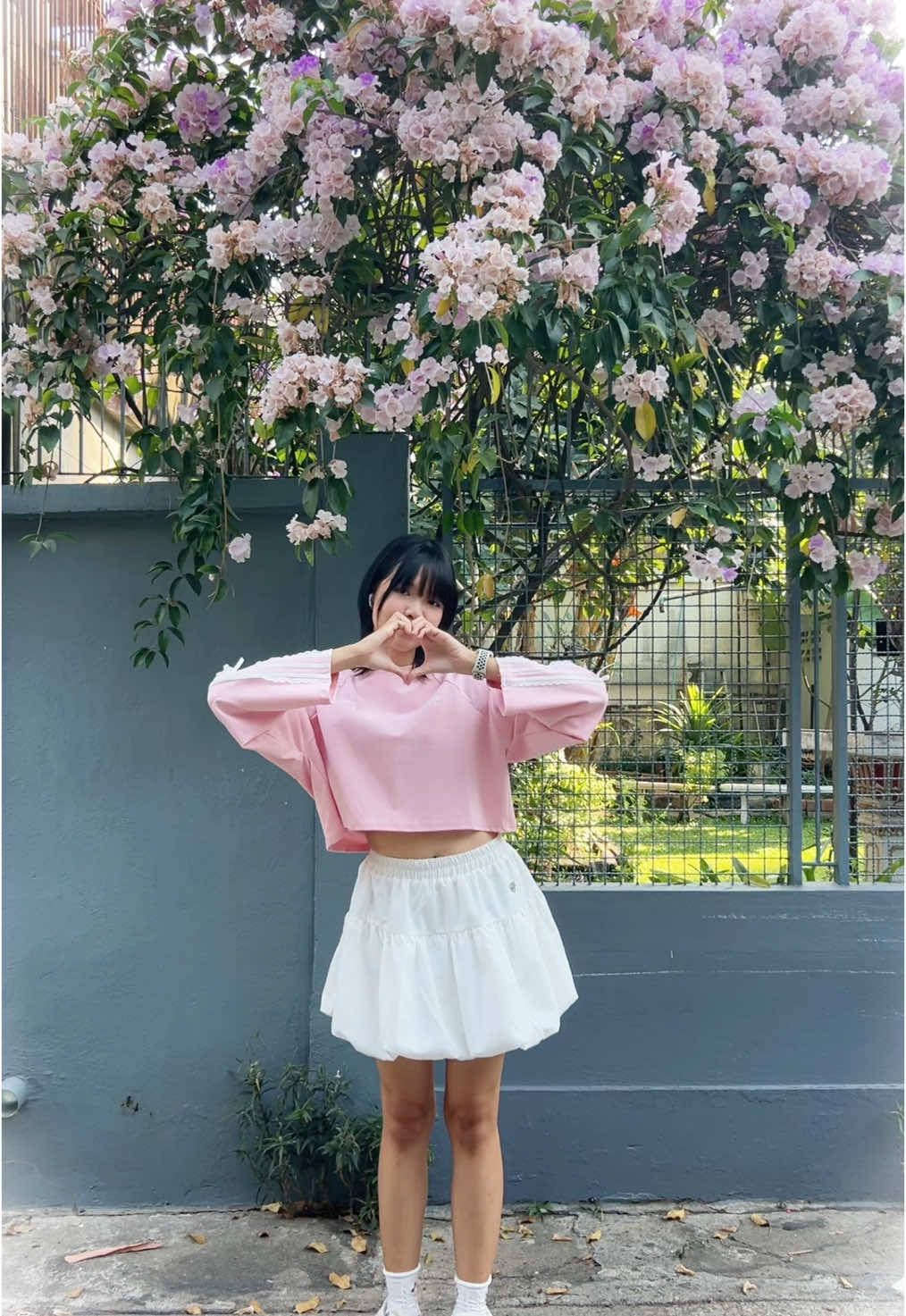 นาน ๆ ทีใส่สีชมพู 😳🌸