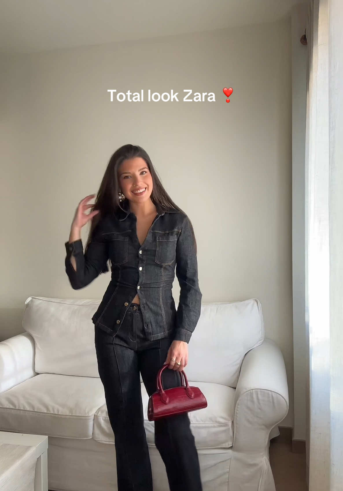 Respuesta a @Judith✨ El conjunto de ayer es de Zara ❣️🥰 refs: 2300/576 y 2230/576 #zara #zaratotallook #zaraoutfit #totallook #zaranewin 