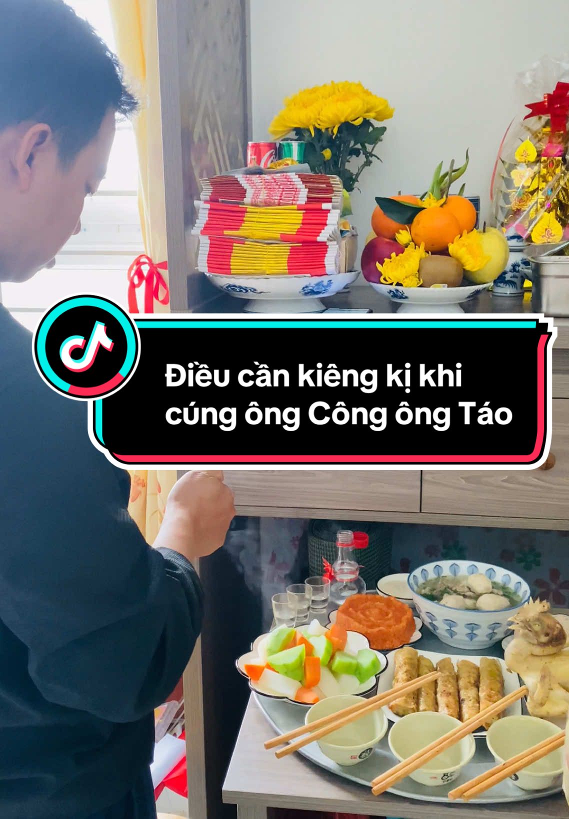 Cả nhà lưu ý sắp xếp thời gian cúng ông Công ông Táo tránh điều kiêng kị để may mắn cả năm nhaaaa!! Có thờ có thiêng, có kiêng có lành! #dontet #23thangchap #cungongcongongtao #tucle #thocung #kiengki #mebimxaykenh #dailyvlog #giadinhmyxoi