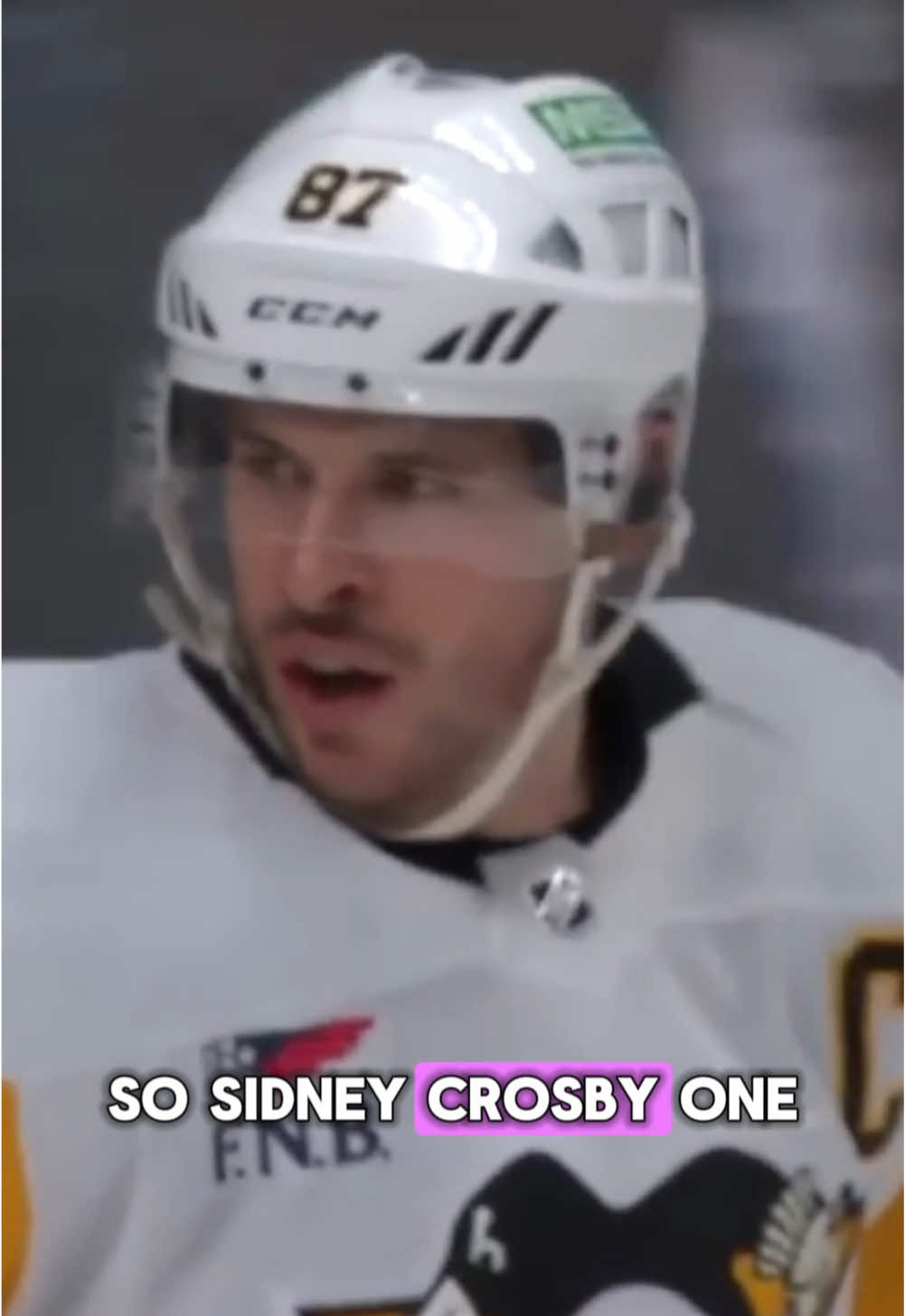 Sid won’t tie the knot… I like it 👊 watch more of this episode on YT, link in bio 🎧 #hockey #podcast #pittsburghpenguins #sidneycrosby