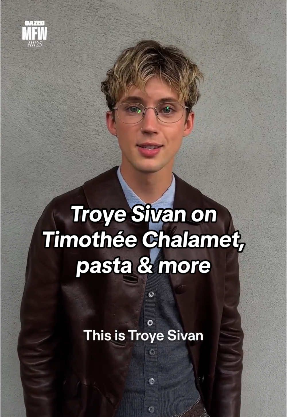 Would you watch the biopic? 🍿 #troyesivan #timotheechalamet #prada #TikTokFashion #dazedfashiontv 