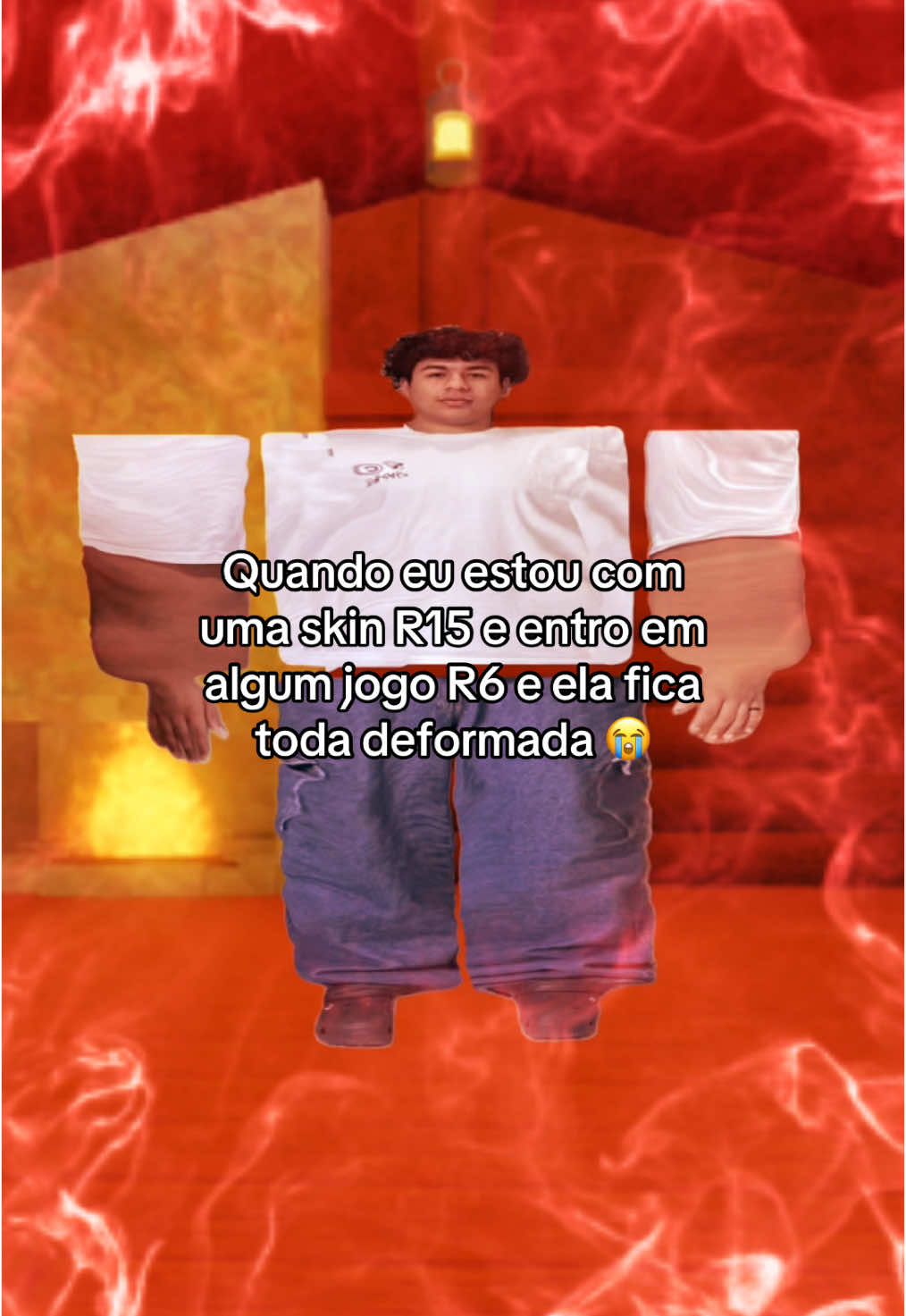 Fico parecendo um sabonete 😭 #humor #floptok #robloxgames #robloxedits #fleethefacility #roblox 