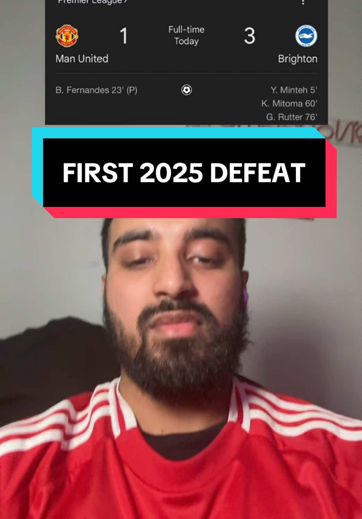 Manchester United 1-3 Brighton full time reaction highlights #manchesterunited #manutd #brighton #nayeemutd #nayeem 