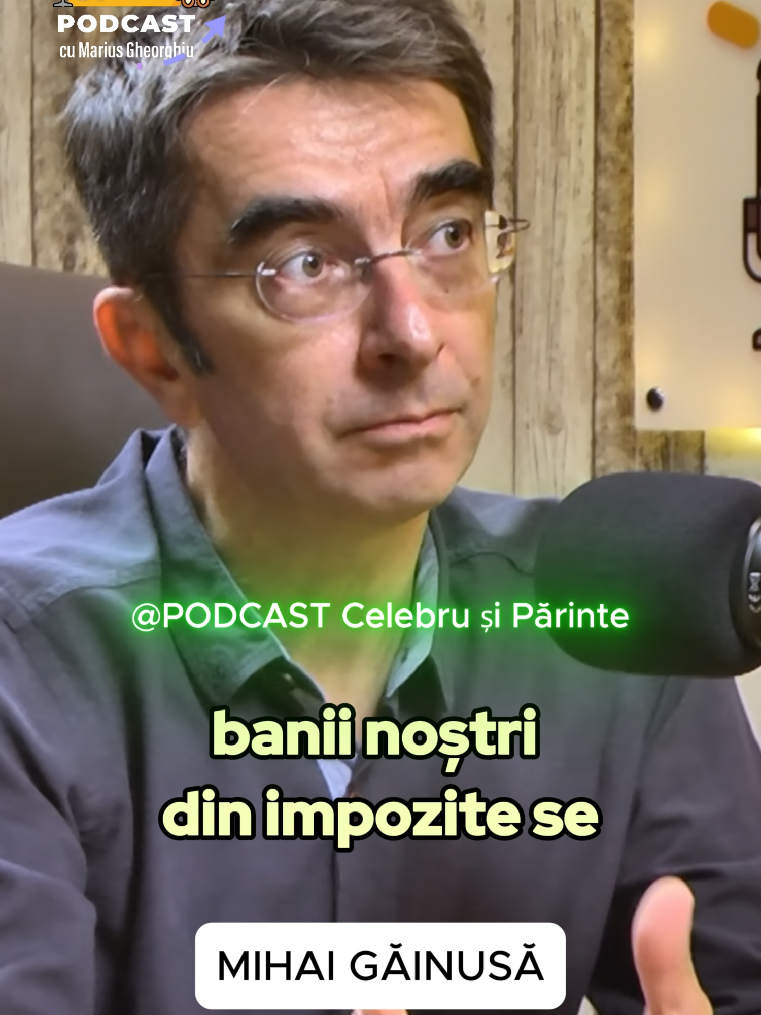 DESPRE HOȚIA BANILOR PUBLICI!!!, vorbe de la @mihaigainusa  Gazdă: @mariusgheorghiul  #celebrusiparinte #mariusgheorghiu #podcasts #fyp #trendingvideo #foru #explore #viral_video