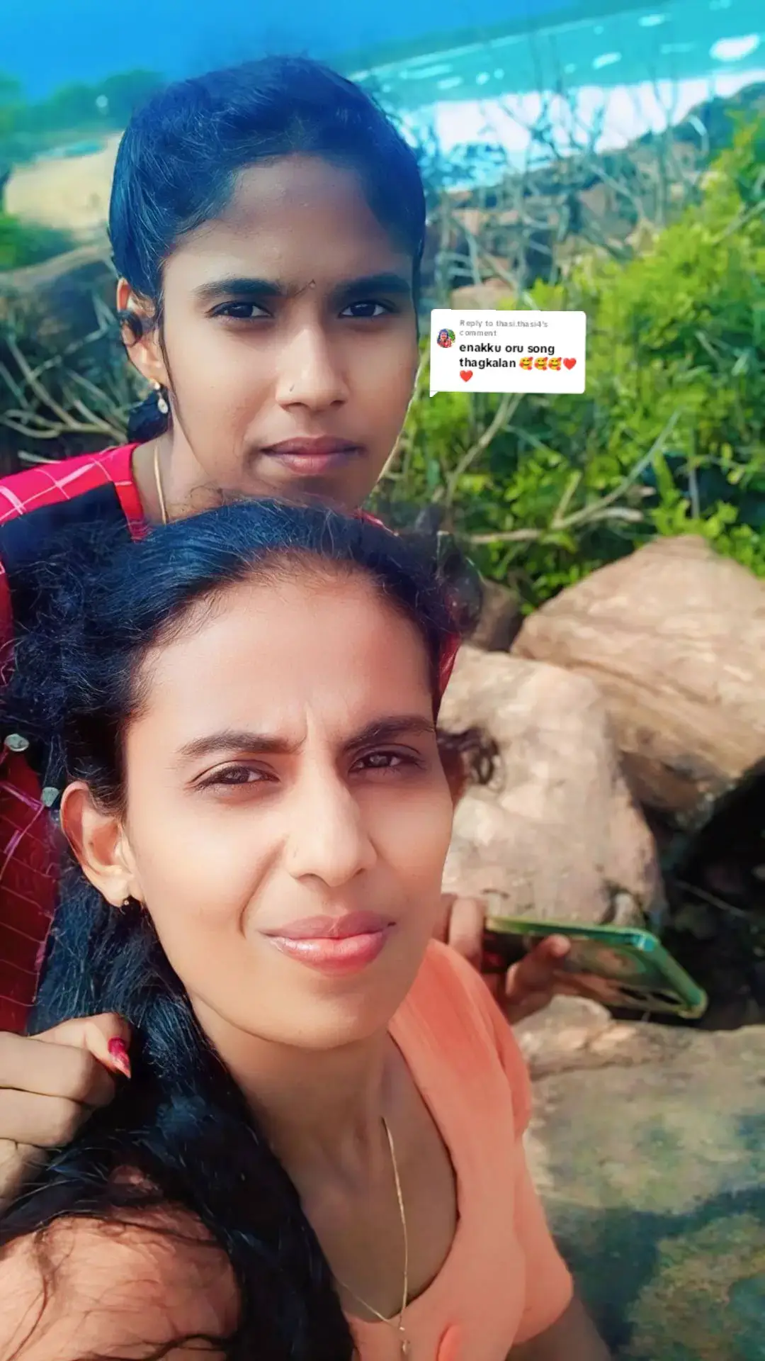 Replying to @thasi.thasi4 💝my bestie and akka chellam 💝okay vaa thasi chellam 💋💋