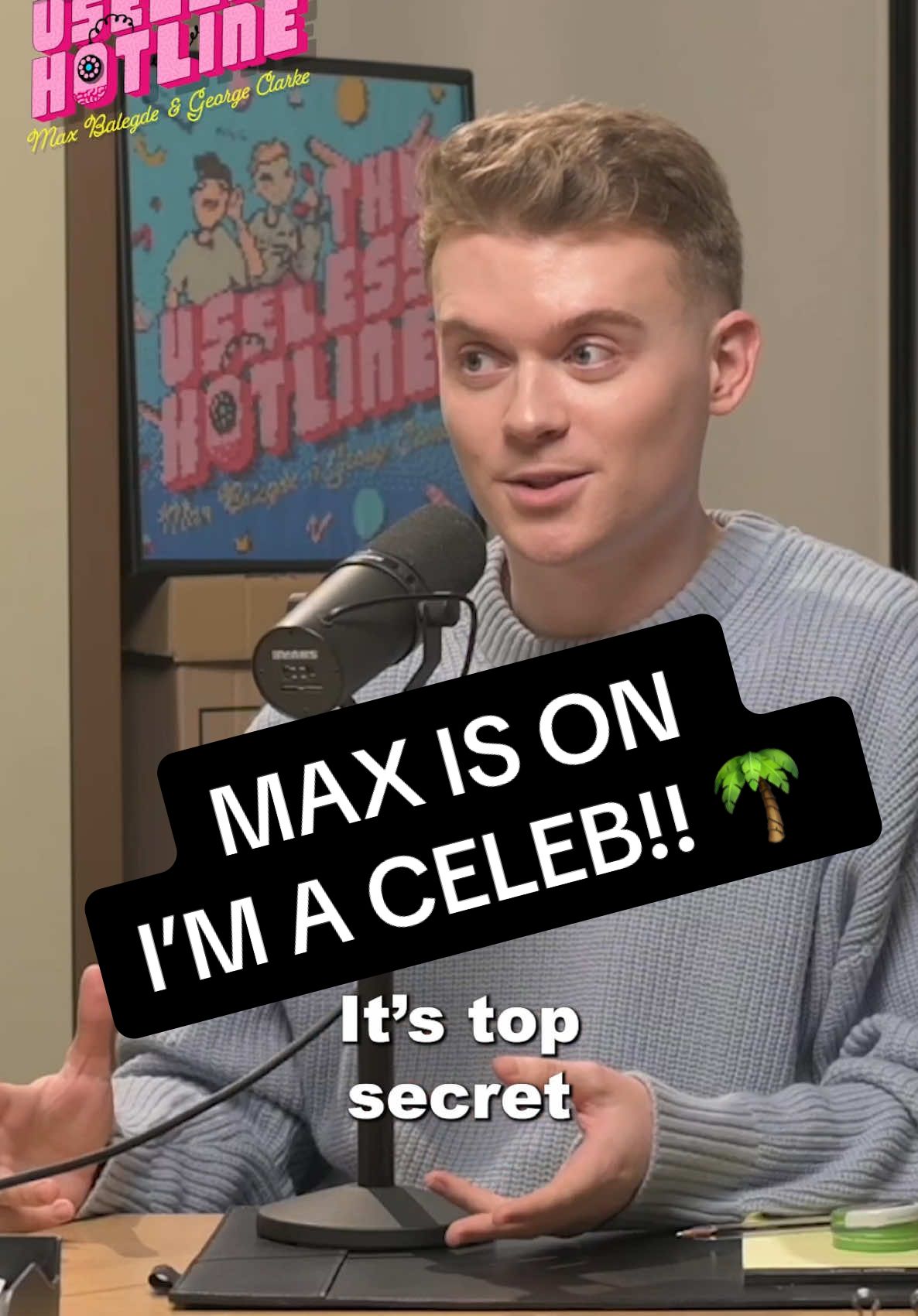 WE’RE BACK!! But from the jungle!? 🤔 New episode out now!! #uselesshotline #maxbalegde #georgeclark @Max_Balegde @George Clarke 