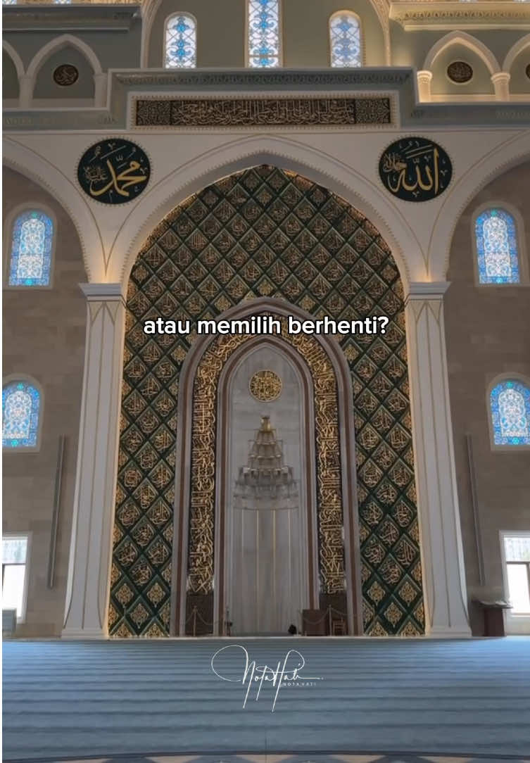 Ketika hijrah dan ibadah terasa melelahkan, ingatlah sabda Rasulullah SAW : aku menunggu kalian di telaga Al-Kautsar. #fyp #quotes #quotesislam #storyislami #reminderislamic #muhasabahdiri #islamicreminder #husnulkhotimah   