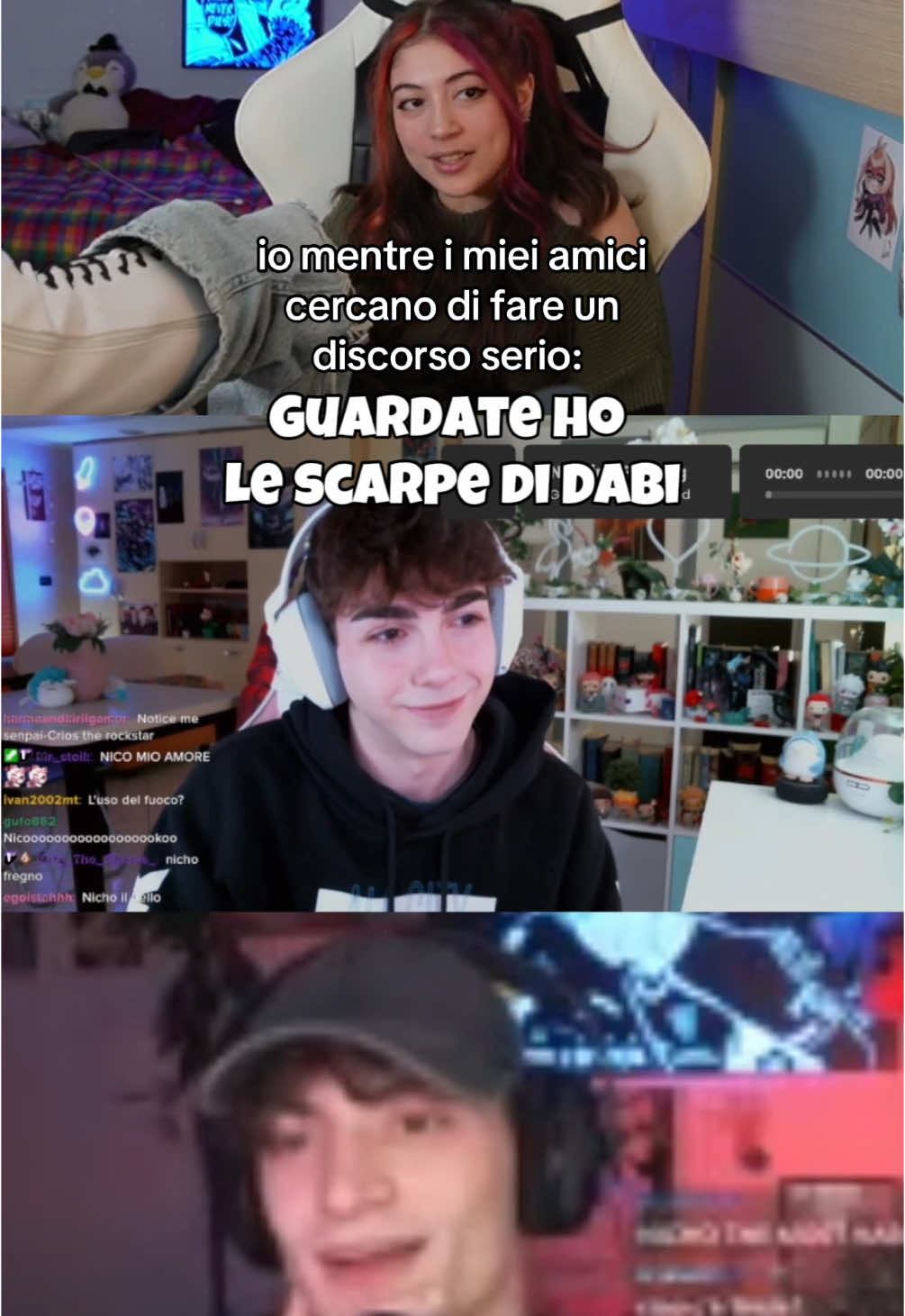Guardate ho le scarpe di Dabi 🥰 #twitchitalia #streameranime #twitchclip #endergirl #animeita #anime #mhaita 