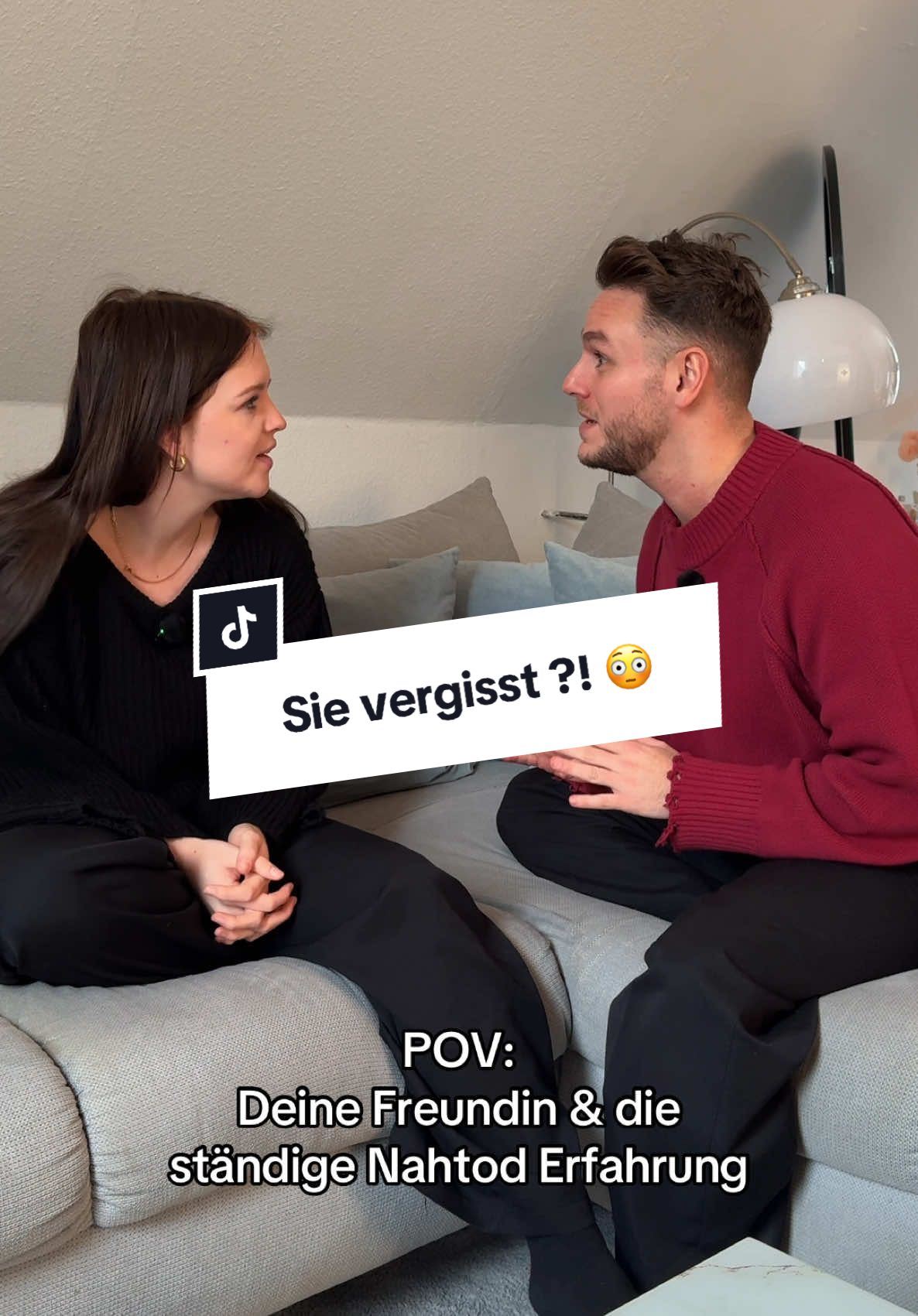 Wenn Sie es vergisst !! 😳 Koki rettet mich… #semihundiman #sketchcomedy #couplestiktok #fyp 