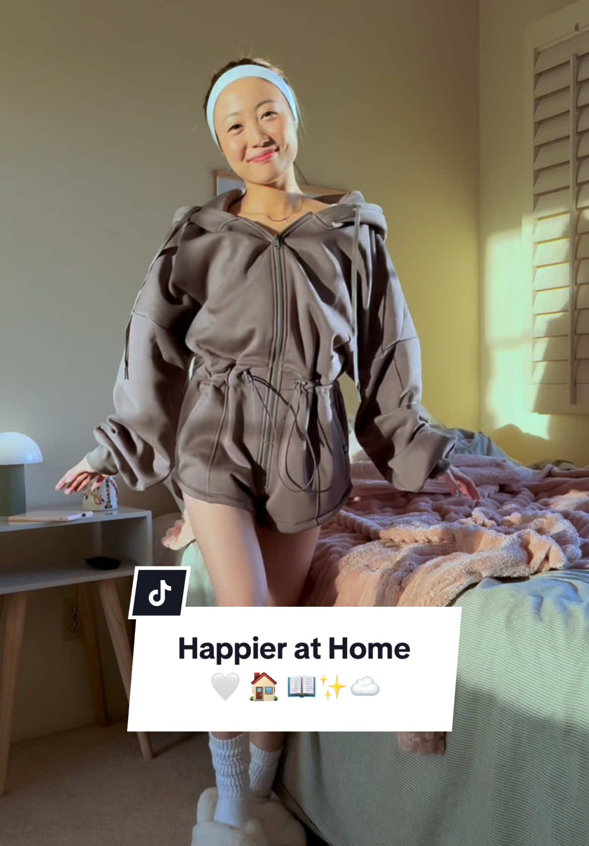 if ‘cozy’ had a uniform, this would be it.  #romper #cozyathome #cozyvibes #winterfashion #loungewear 