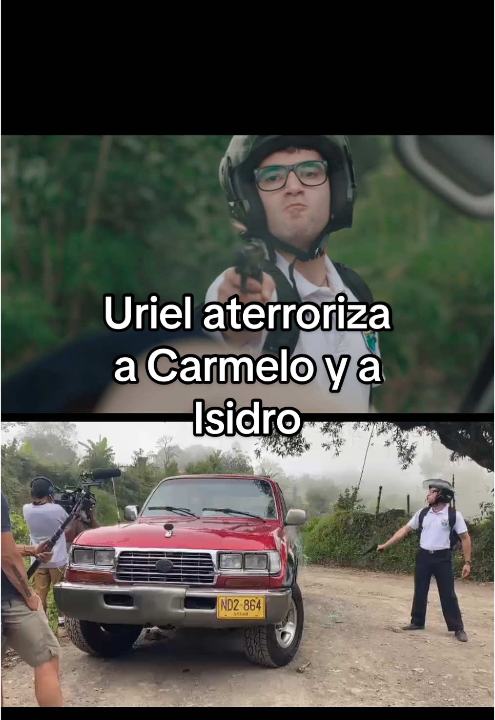 Miren este detrás de cámaras de una de las escenas que más disfruté grabar en #Rigo  En este punto de la historia Uriel está harto de fingir que es un buen ciudadano y simplemente deja salir su lado más violento.  #detrasdecamaras #ficcion #telenovelascolombianas #personajes #villanos #villain 