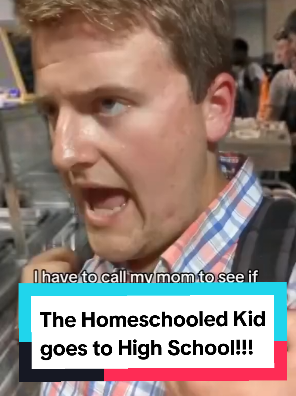 WELCOME BACK TIKTOK!!! The Homeschooled Kid goes to Highschool... #comedy #funny #skit #tiktokban #homeschool #highschool #fyp 