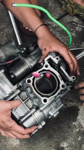 ku basuh luka, dengan…🚀🚀 #yerexinjeksi #vixion #sohc4valve #vixion200cc 