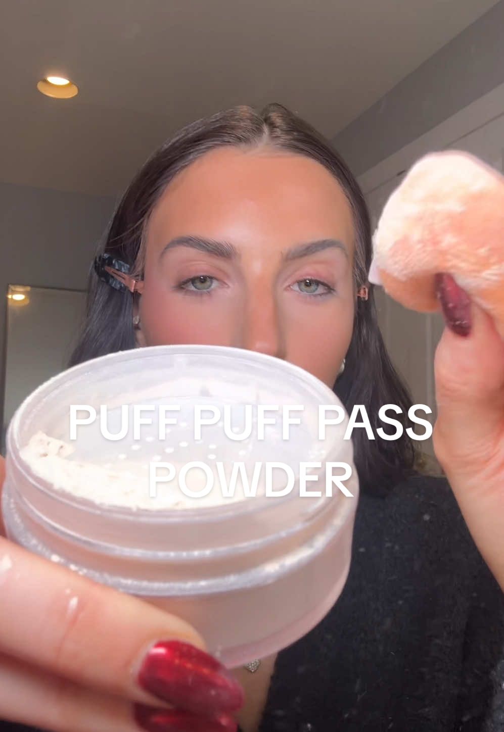 BACK + ON SALE!🤩 Puff Puff Pass from @KimChi Chic Beauty is like a blurring filter in a powder! #pinkundereyepowder #pinksettingpowder #kimchichicbeauty #kimchichic #kimchichicpowder #puffpuffpass #puffpuffpasspowder #affordablemakeup #beautydeals #loosepowderrecommendation #TTSBeautyBesties #newyearnewaura #tiktokshopcreatorpicks #settingpowderrecommendation #makeuprecomendation #undereyecircles #translucentpowder #translucentsettingpowder 