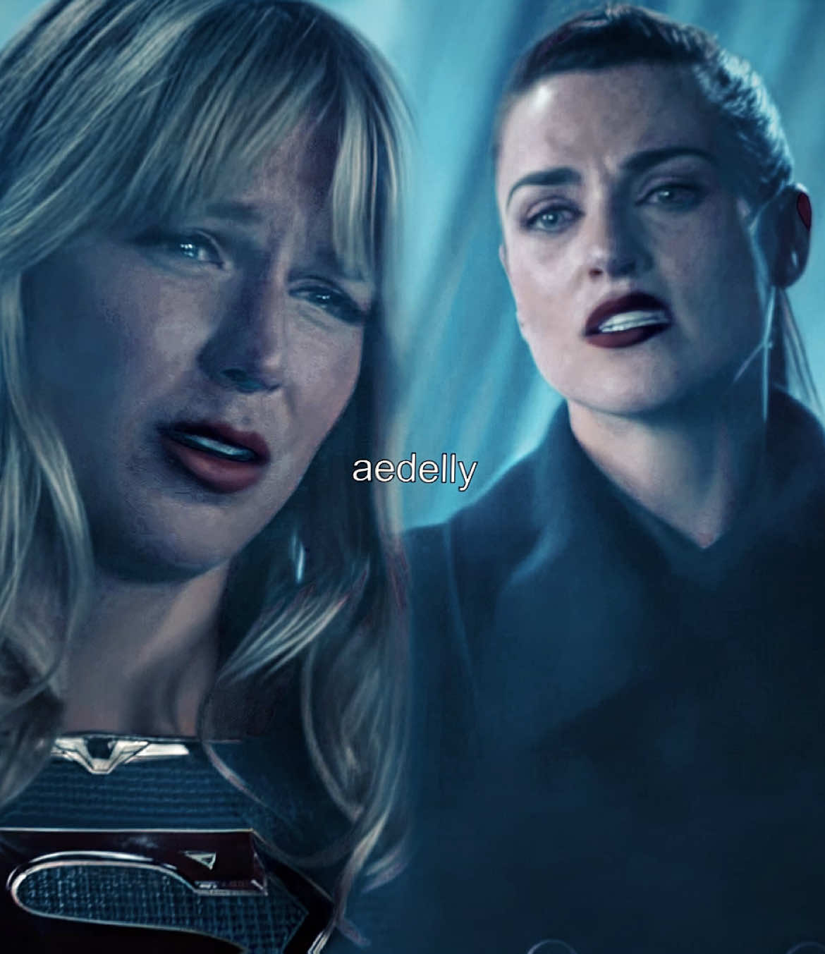 [ #supercorp ] my shaylas 😤😞 #supergirl #karadanvers #lenaluthor #supercorpedit #melissabenoist #katiemcgrath #aftereffects #edit 