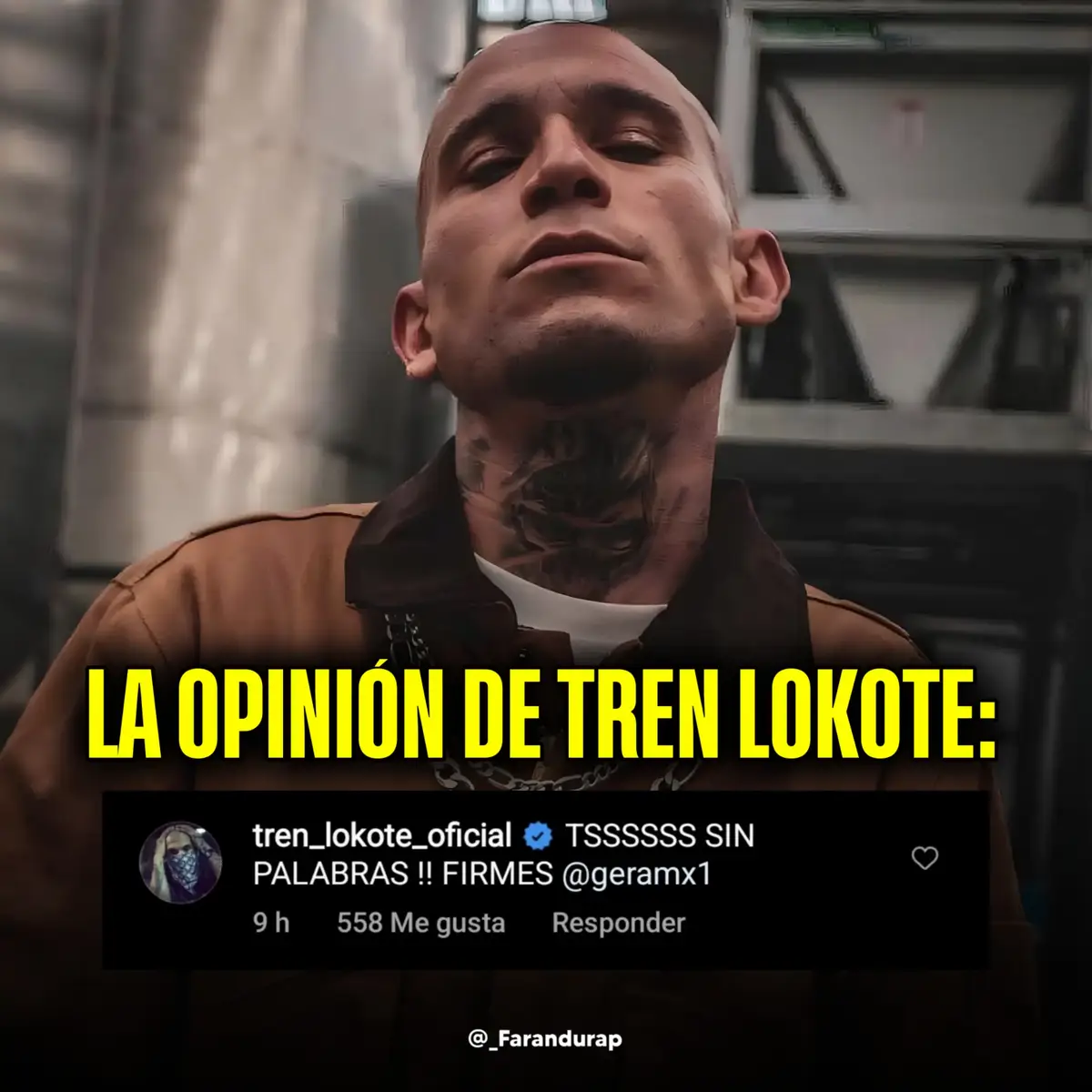 Esto opinó Tren Lokote sobre el tema de Gera MX contra Santa Fe Klan. 🚨 #TrenLokote #Rap #SantaFeKlan #geramx 