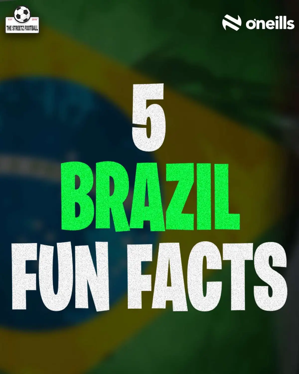5 fun facts about Brazil we bet you didn’t know 👀🇧🇷 #thestreetzfootball #brazil #football #tekkers #worldcup 