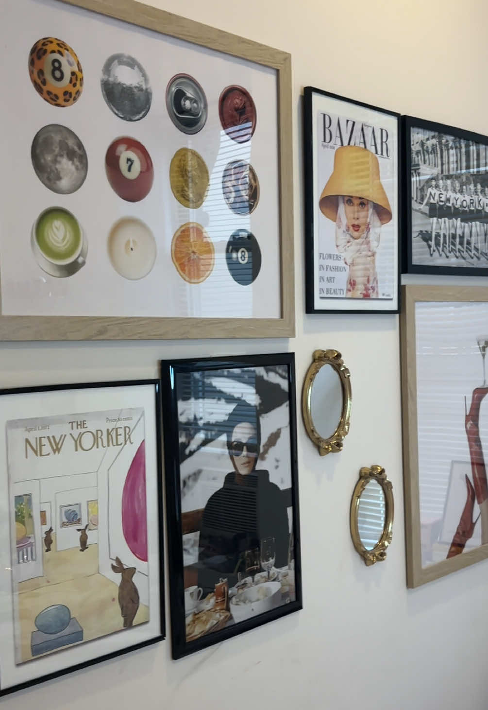 how i made my gallery wall in my nyc apartment. im in love !! #nyc #ny #newyorkcity #newyork #gallerywall #art #apartmentdecor #apartmenttour #etsy #DIY @Etsy 