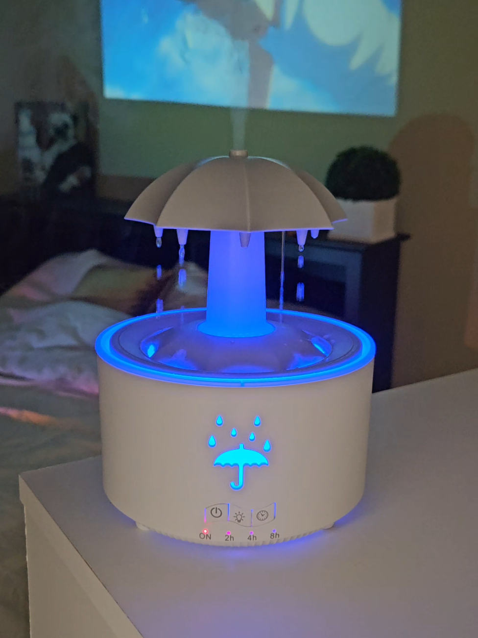 Feel the calm in your room 😴 #humidifier #insomnia #sleep #relax #roomdecor 