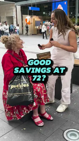 Savings by 72 💰 #streetinterview #interview #savings #australia #property #sydney #money #agevssavings