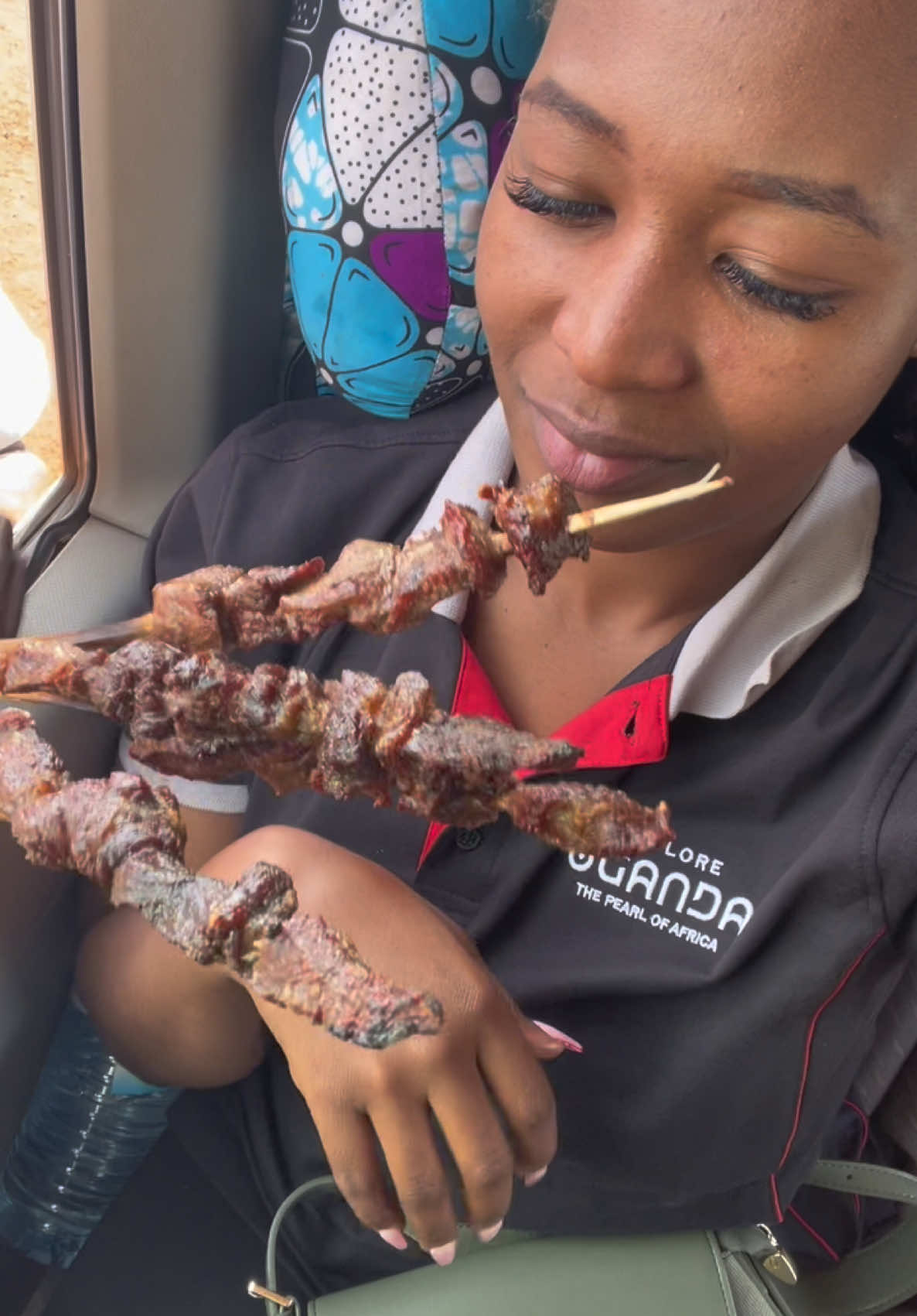 You can’t resist Ugandan roadside meat!  #UniquelyOurs #ExploreUganda  @QueenVanitah621 
