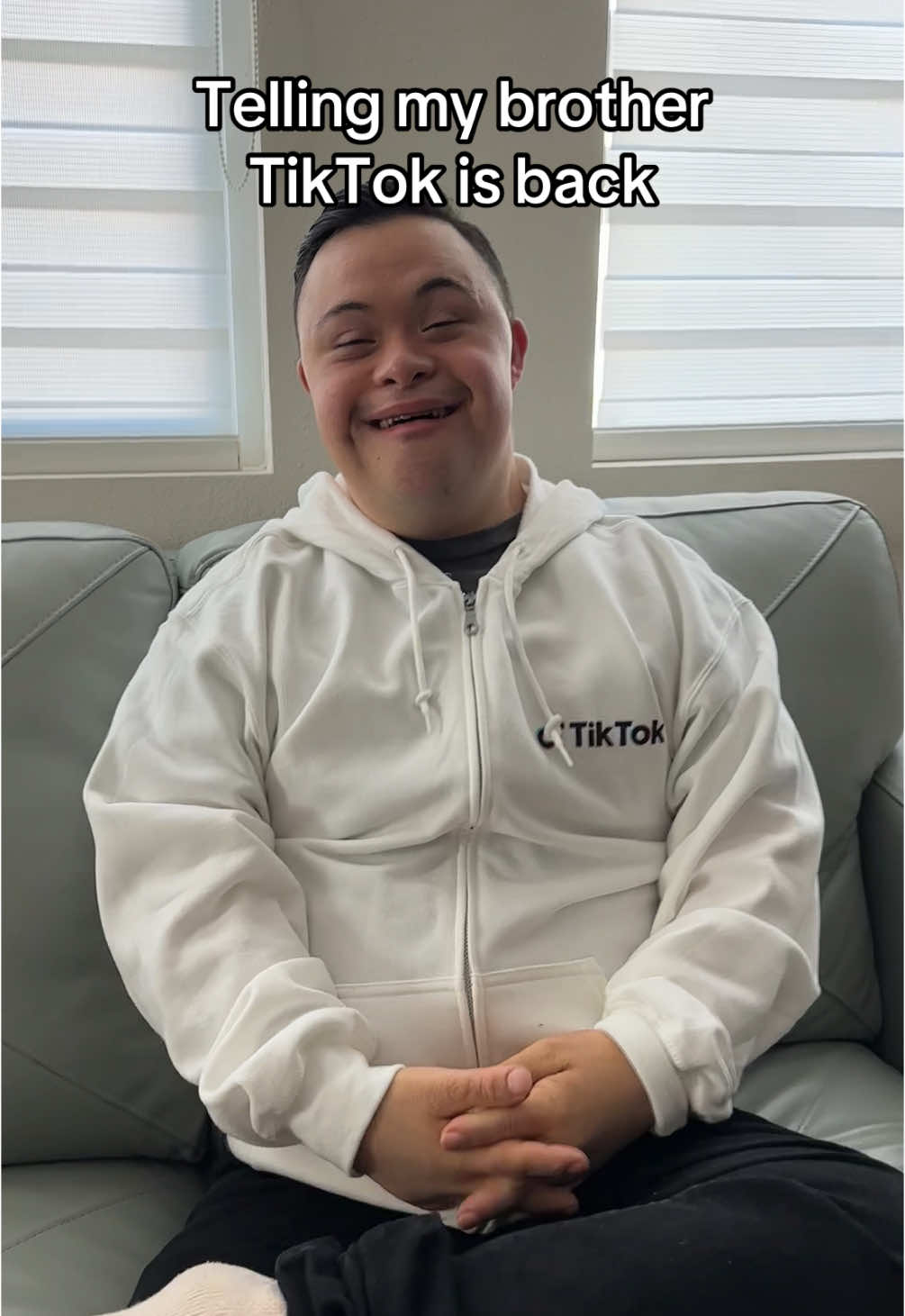 We’re back - What an emotional roller coaster 😂 #downsyndrome #tiktok #wholesome #family #thankful 