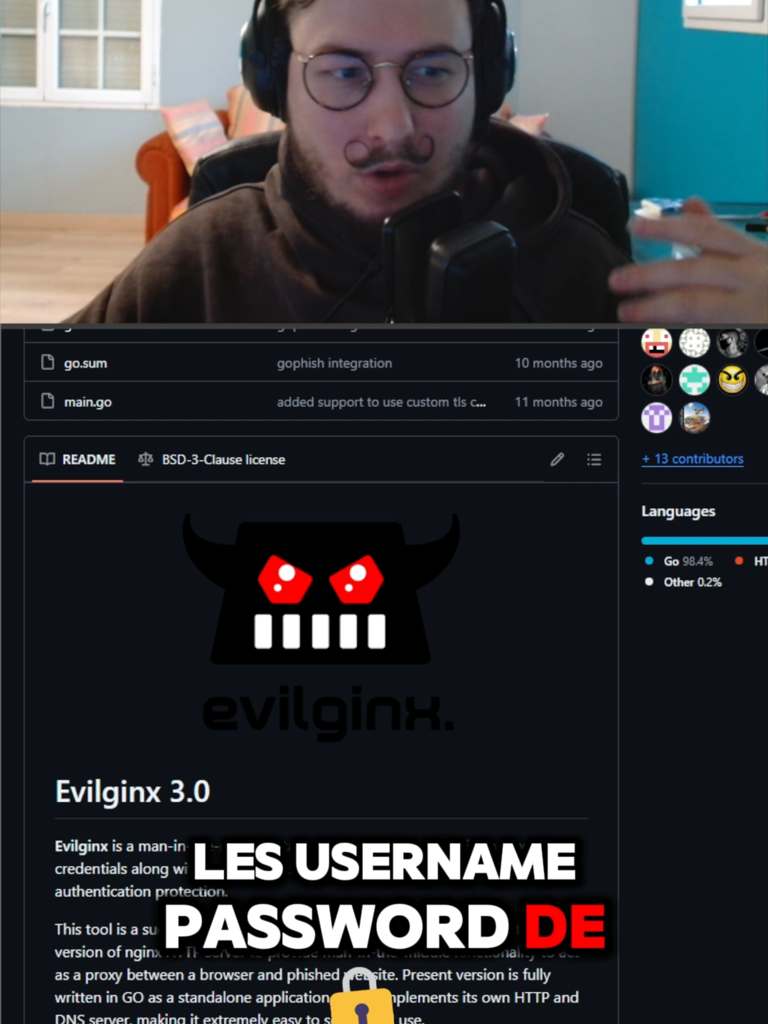 💀 Découvre Evilginx2 : L’outil ultime de phishing avancé pour les tests de sécurité ! 💀 🎯 Evilginx2, disponible sur GitHub (par @kgretzky), est un outil puissant qui révolutionne le phishing moderne. Ce framework open-source utilise une technique redoutable appelée phishing inverse proxy, permettant de capturer des informations d’authentification et des tokens de session en contournant les protections classiques comme l’authentification à deux facteurs (2FA). ⚙️ Fonctionnalités clés : 🌐 Proxy inversé avancé : Intercepte et relaie les requêtes entre l'utilisateur cible et le site légitime. 🔒 Vol de tokens 2FA : Permet d’exploiter des sessions sécurisées en temps réel. 📊 Tableau de bord intuitif : Une interface claire pour suivre les connexions et analyser les données. 🌍 Flexible et personnalisable : Compatible avec de nombreuses plateformes et facile à configurer pour des scénarios variés. ⚠️ IMPORTANT : Evilginx2 est destiné exclusivement aux tests de sécurité éthiques dans un cadre légal et avec le consentement explicite des parties concernées. Toute utilisation malveillante est strictement illégale et contraire aux valeurs des professionnels de la cybersécurité. #programmation #techtok #cyber #secu