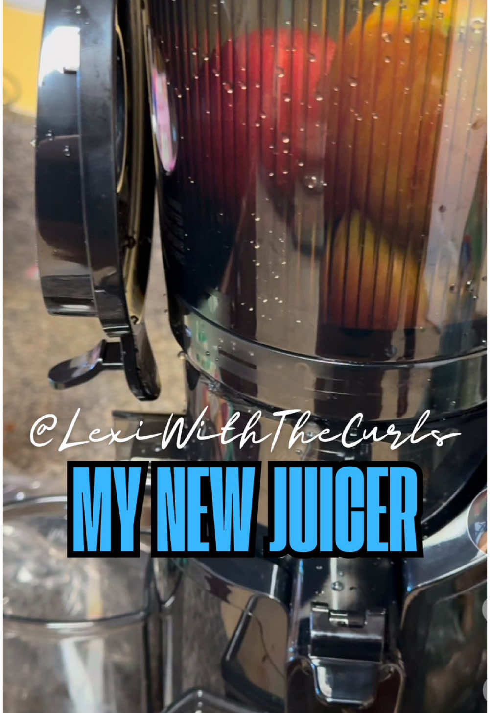 It’s perfect ! I needed a new juicer. My last one, the chute was too small and I had to cut up too much! This one’s easy to put together and cleans pretty easily! #juicer #juice 