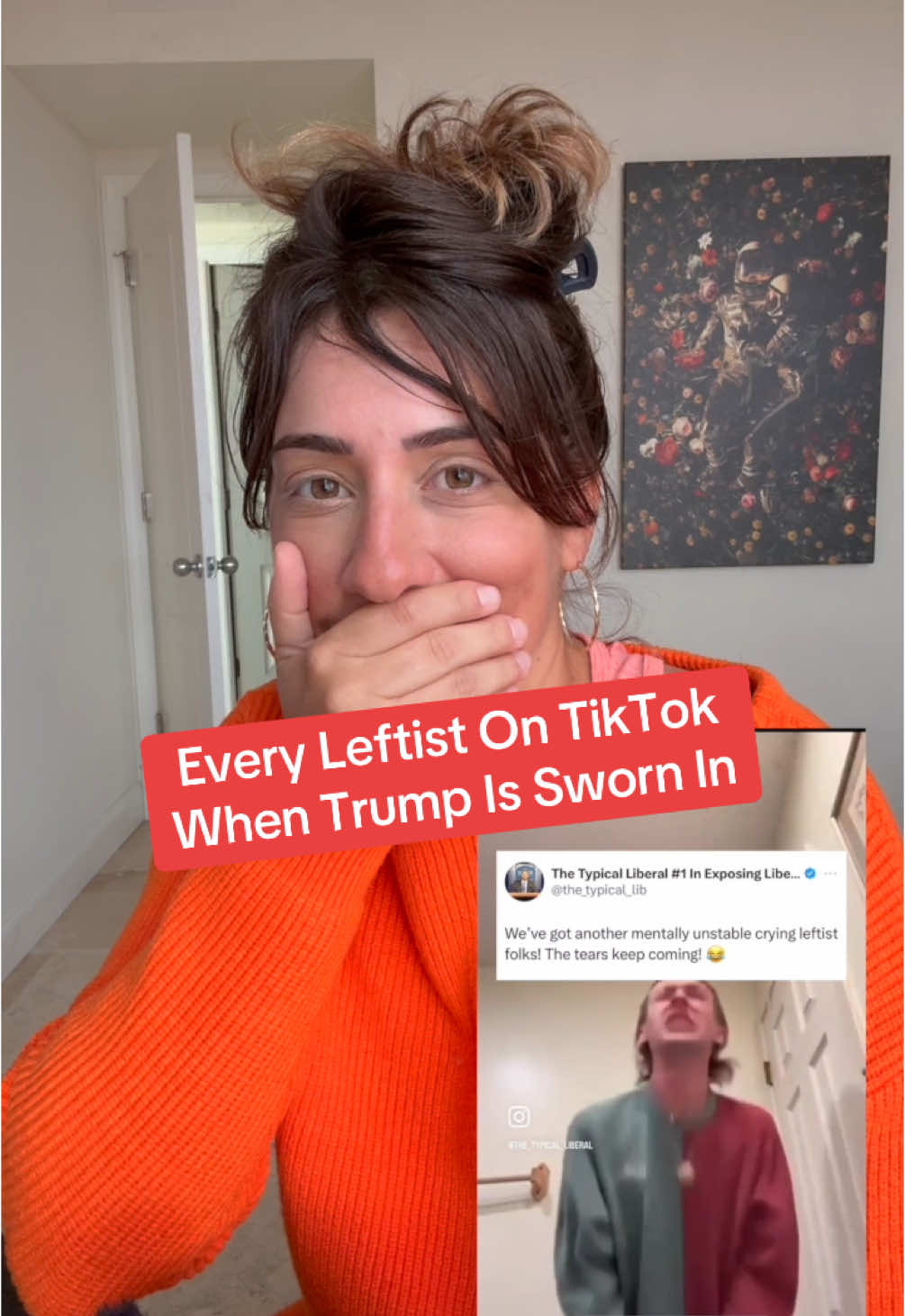 Every leftist when Trump is sworn in tomorrow 