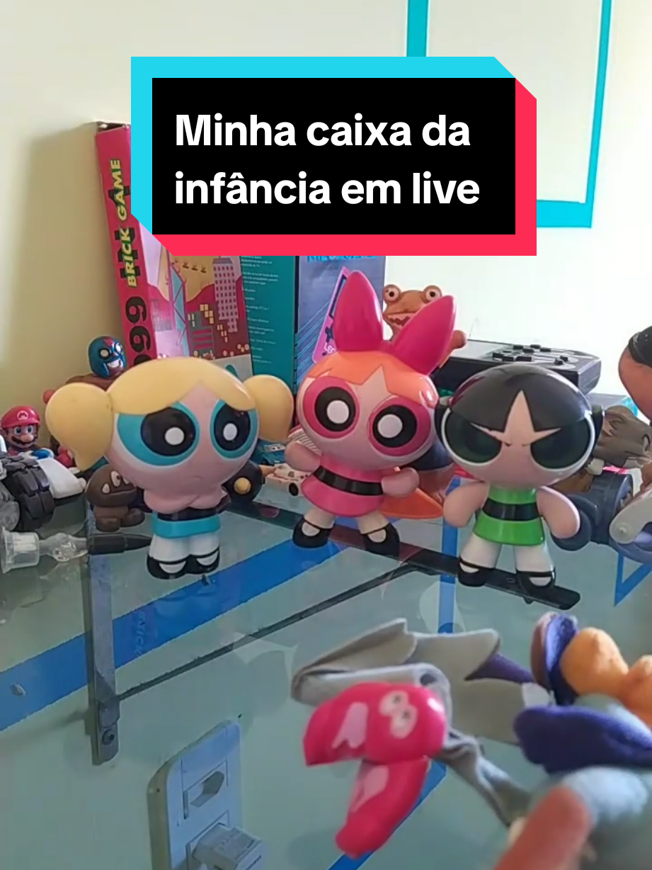 Minha caixa de infância em live! #LIVEhighlights #TikTokLIVE #br  #LIVE #meninassuperpoderosas #papaleguas #snoopy #tomejerry #picapau #mimigame #sup #fyp  #retro #figureaction #nostalgia 