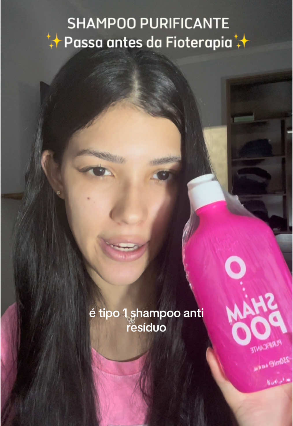Shampoo que passa antes da fioterapia✨🌸 #cabelo #shampoo #fioterapia #progressiva 