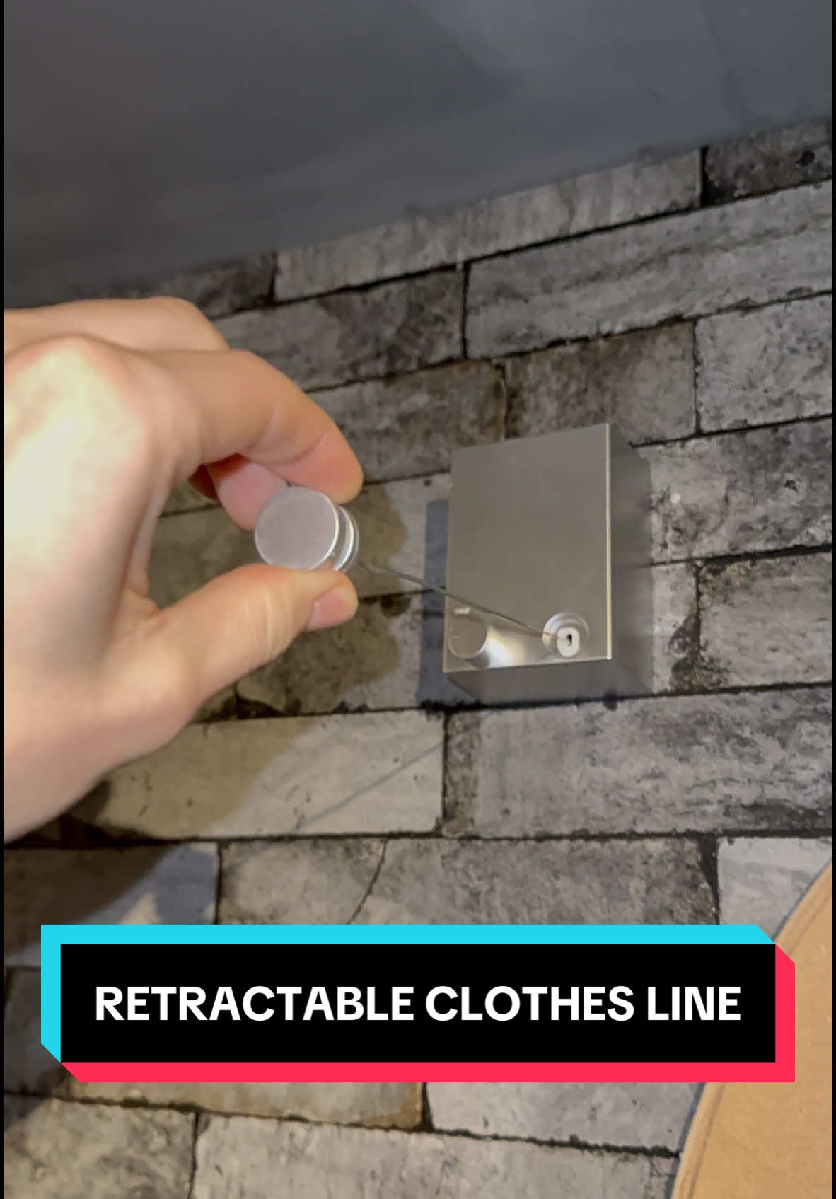 Surely those fold up drying racks aren’t still going about? 🧺 #clothesline #retractable #dryingrack #tiktokshop 