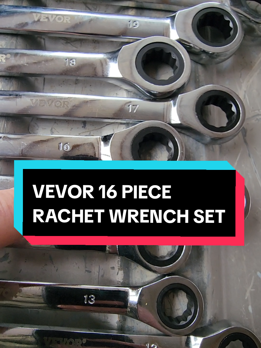 VEVOR 72 TEETH 16 PIECE METRIC RACHET WRENCH SET, 8-24 MM, HAS A ORGANIZER TO PUT THEM IN. #wrench #fyp  #rachetwrench #metricwrench #rachetwrenchset #metric #fy #vevor #vevorproducts #fypシ゚viral #viral #tiktok #fypage  #wrenches #tool #tools #sale  #toolsoftiktok #toolsofthetrade #toolstoday #tooltok #toollife #tooltiktok #hardwaretools #ttslevelup #mademyyear #sell  #ttsdelightnow #giftguide #spotlightfinds #treasurefinds #TikTokShop #tiktokshopping #tiktokshopnewyearnewaura #tiktokshoplastchance #sales #tiktokshoploveatfirstfind #tiktokshopcreatorpicks #deals #seasonalgems #trending2024 #viralvideos #onsale #flashsale #tiktokmademebuyit #foryou #foryoupage #trending #wow #tiktokmademedoit #getyours #today #tiktokfinds #tiktokfind #tiktokviral #tiktokviralvideo #tiktokviraltrending #ttsacl @Vevor_US @HAIDEE_Vevor @vevor shop 